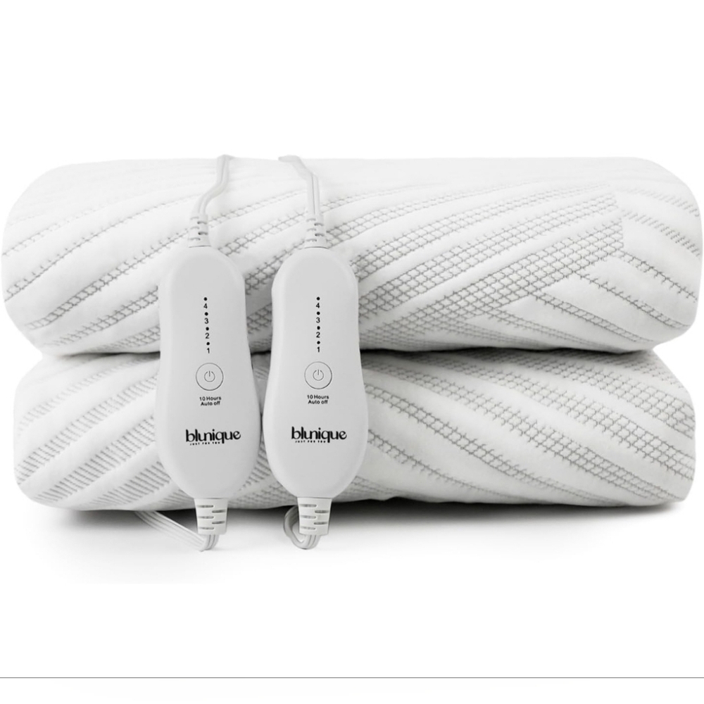 King Heated Mattress Pad | Dual Zone Controls | 10-Hr Auto-Off | Washable, 78x80